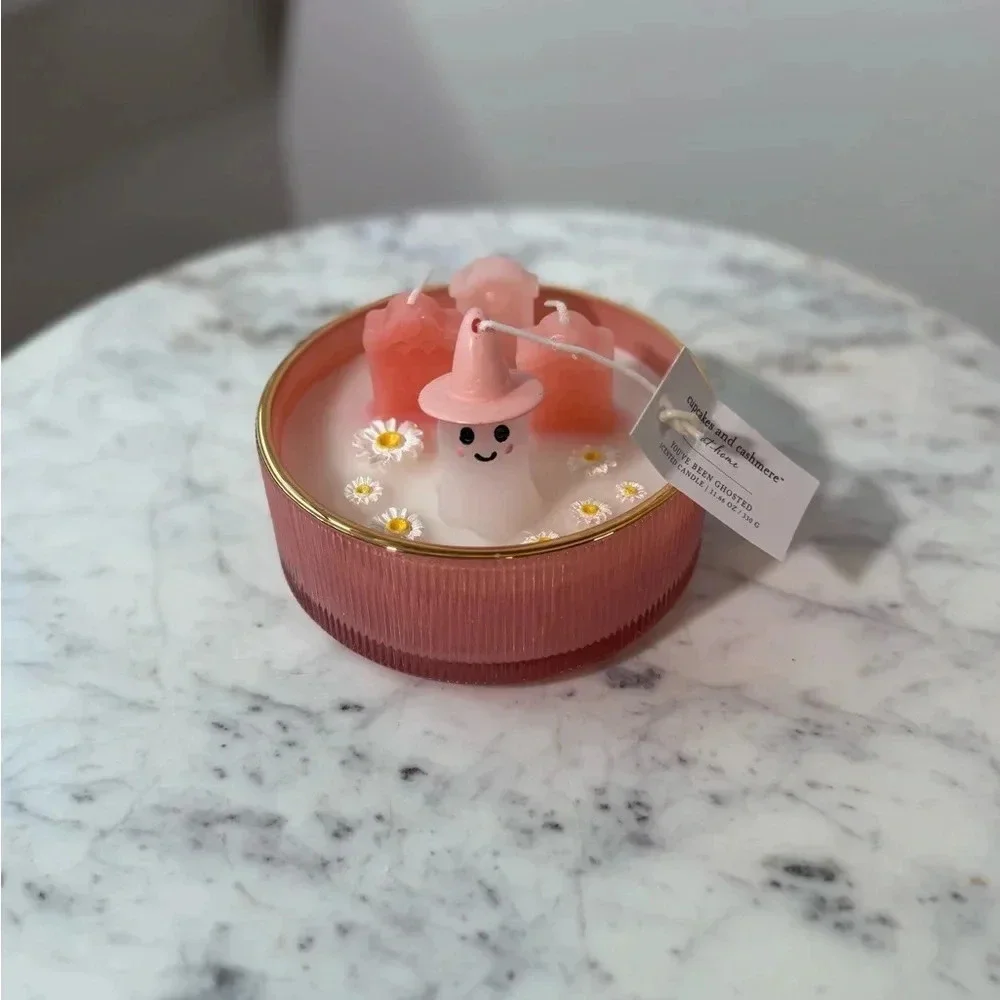 TikTok Viral Halloween Ghost Graveyard Candle - Cupcakes and Cashmere
